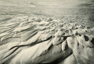 Sastrugi ، 21 فبراير 1911 ، 1913 بواسطة هربرت بونتينج