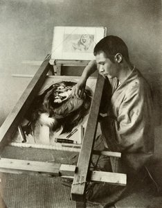 التطريز ، 1910. بواسطة هربرت بونتينج
