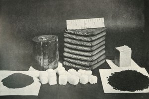 The Polar Partys Sledging Ration Pemmican ، البسكويت ، الزبدة ، الكاكاو ، السكر والشاي ، 1911 ، 1913 بواسطة هربرت بونتينج