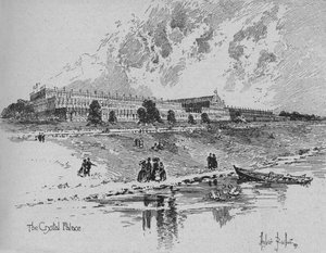 القصر كريستال في هايد بارك ، لندن ، 1851 ، 1891