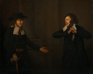 شيلوك وتوبال من فيلم "The Merchant of Venice" بواسطة هربرت ستوبلاير