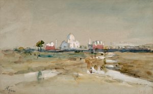 أغرا (بالألوان المائية)