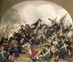 The Dessauer القديم في معركة تورينو 1883 بواسطة هيرمان جوزيف فيلهلم ناكفوس
