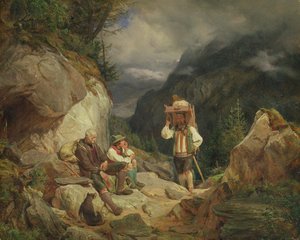 الباقي على الجبل ، 1848