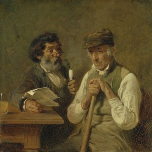 العمال يتحدثون السياسة ، 1841