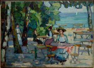 حديقة القهوة في Ammersee