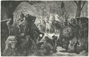 Ottokar II من بوهيميا الصليبية ضد الوثنيين البروسيين القديمة ، 1255