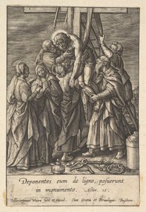 النزول عن الصليب قبل عام 1619.