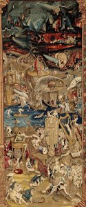 حديقة المسرات الأرضية. كاليفورنيا. 1560 (نسيج) بواسطة هيرونيموس (بعد) بوش