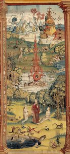 حديقة المسرات الأرضية. كاليفورنيا. 1560 (نسيج) بواسطة هيرونيموس (بعد) بوش