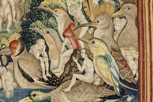 حديقة المسرات الأرضية. كاليفورنيا. 1560 (نسيج) بواسطة هيرونيموس (بعد) بوش