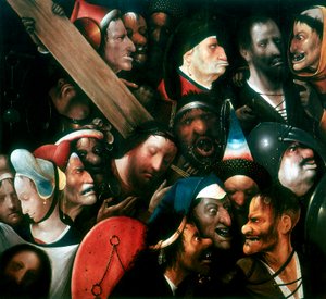 حمل الصليب ، c1480-1516 بواسطة هيرونيموس بوش