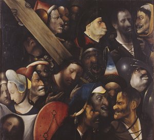 المسيح يحمل الصليب ، 1515-1516 بواسطة هيرونيموس بوش