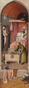 الموت والبؤس. حوالي 1485-1490 بواسطة هيرونيموس بوش
