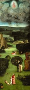 The Last Judgement Triptych ، اللوحة اليسرى ، 1485. بواسطة هيرونيموس بوش