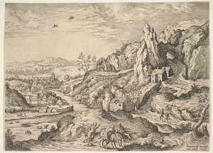 إبراهيم وإسحاق في طريق الذبيحة ، 1558.
