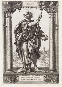 هـ. فيليب S. Philippvs (العنوان على الكائن) المسيح والرسل الاثنا عشر وسانت بول (عنوان السلسلة)