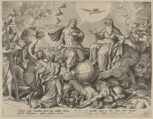 اخر حكم العصور الأربعة للإنسان والموت (عنوان المسلسل) بواسطة Adriaen Collaert (رفض الإسناد)