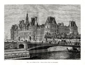 فندق دي فيل ، باريس ، فرنسا ، 1886