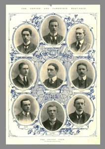 طاقم أكسفورد ، أكسفورد وكامبريدج ريس ، 1898
