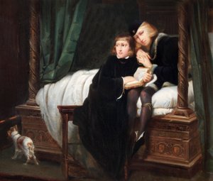 الأمراء في البرج بواسطة هيبوليت (1797-1856) (بعد) ديلاروش