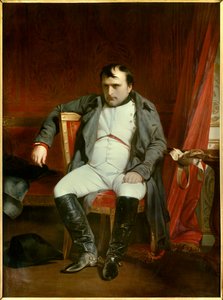 صورة لنابليون الأول في فونتينبلو في 31/3/1814 (1840 زيت على قماش)