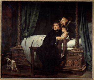 أبناء إدوارد (1483). صورة لأطفال إدوارد الرابع ملك إنجلترا (1442-1483): إدوارد الخامس (1470-1483) ، ملك إنجلترا الصغير وريتشارد دوق يورك (أو ريتشارد شروزبري)