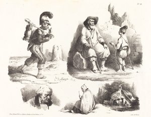 خمس نقوش صغيرة