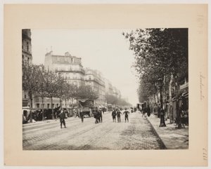 شارع في مونمارتر، باريس، حوالي عام 1890 (صورة) بواسطة هيبوليت بلانكارد
