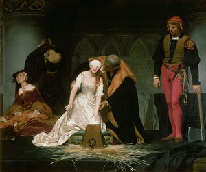إعدام السيدة جين جراي ، 1833