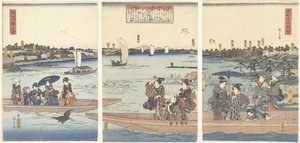 عبّارات على نهر سوميدا Sumidagawa watashi no zu (العنوان على الكائن) مناظر مشهورة للعاصمة الشرقية (عنوان المسلسل) توتو ميشو زوي (عنوان المسلسل على الكائن) بواسطة سانويا كيهي