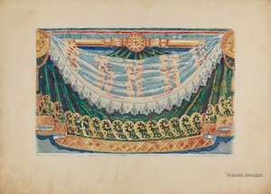 تصميم حدود ورق الحائط ، ج. 1939.