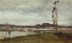 على نهر السين ، ج. 1895. بواسطة هوميروس دودج مارتن