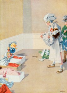 رسم توضيحي لعيد ميلاد جوزفين (لون ليثو) بواسطة شرف شارلوت أبليتون