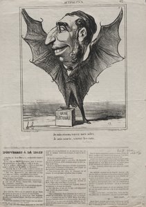 الوقائع رقم 62: أنا طائر ، انظر جناحي .. ، 1869. بواسطة الشرف دومييه