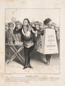 Caricaturana: Pl. 14، Robert Macaire Bookseller (Caricaturana: Pl. 14، Robert Macaire Bookseller) بواسطة الشرف دومييه