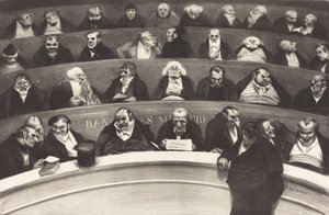 Le Ventre Legislatif (البطن التشريعي) بقلم أونور دومير ، 1834 بواسطة الشرف دومييه