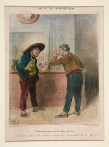 رجل الفحم يحب أن يكون (سيدًا) في المنزل ، من The Chapter of Interpretations بواسطة الشرف دومييه