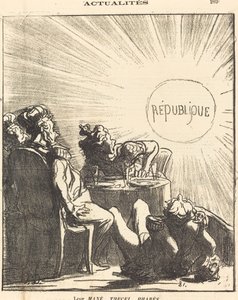 مانيهم ، Thecel ، Pharès بواسطة الشرف دومييه