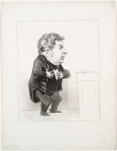 ميشيل جودشو ، 1849. بواسطة الشرف دومييه