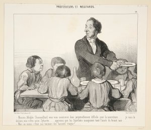 سيد Adolphe Chamouillard ، سوف تظهر نفسك. # 10 من المعلمين والكركند بواسطة الشرف دومييه