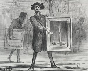 معرض 1859 (اللوحة 1): لقد رفضوا هذا الجهل! بواسطة الشرف دومييه