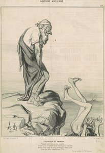 Telemachus و Mentor بواسطة الشرف دومييه