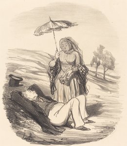 نزهة زوجية بواسطة الشرف دومييه