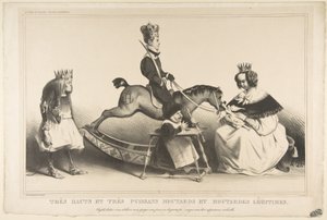 متعب للغاية وعصري شرعي قوي للغاية ، فبراير 1834. بواسطة الشرف دومييه