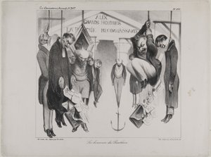 تشريفات البانثيون، لوحة 433 بواسطة Honoré Victorin Daumier