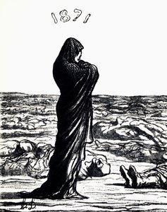 1871, Allegory (litho) بواسطة الشرف دومييه