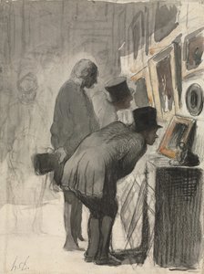 محبي الفنون ، 1863-69 بواسطة الشرف دومييه