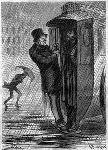 اكتمال !!! كارتون من قبل هونور دومير (1808-1879). نقش في "" Le Monde Illustré "" رقم 271 بتاريخ 21 يونيو 1862. بواسطة الشرف دومييه