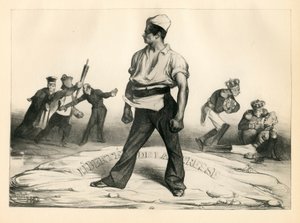 La Caricature (1830) politique, Satirique en N & B بواسطة الشرف دومييه